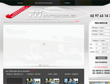 Tablet Screenshot of fm-autodiscount.com